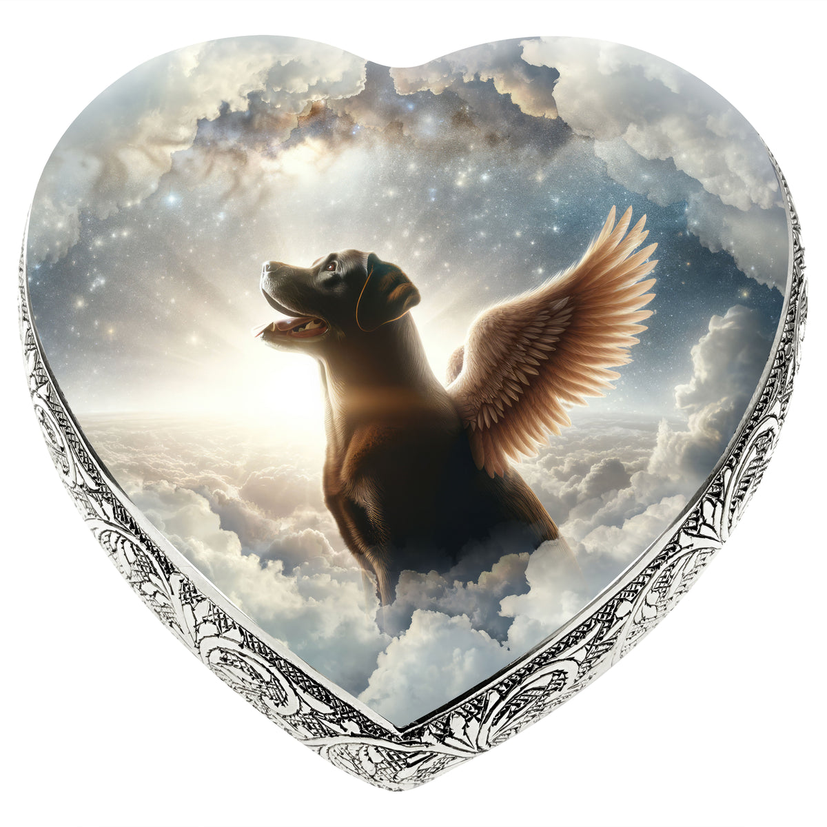 Eternal Elegance Dog Urns Labrador Retriever - Twilight Haze Dog Urn