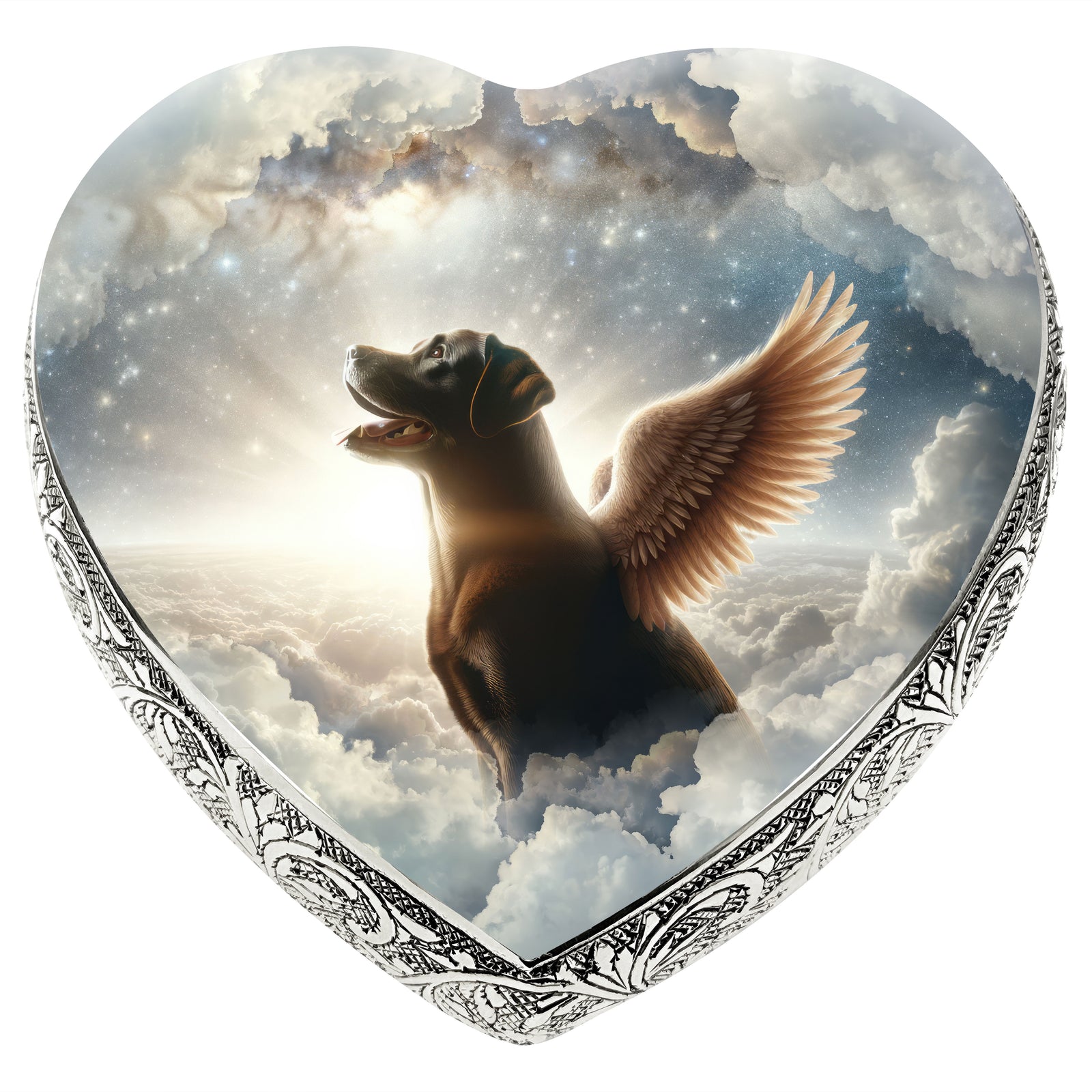 Eternal Elegance Dog Urns Labrador Retriever - Twilight Haze Dog Urn