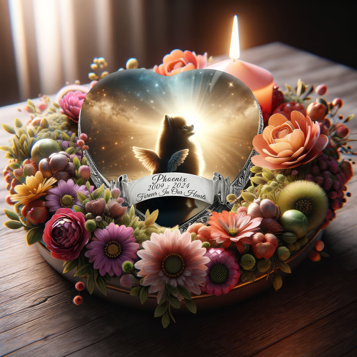 Eternal Elegance Dog Urns Pomeranian - Elysian Twilight Dog Urn