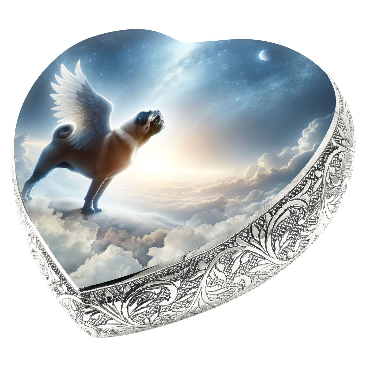 Eternal Elegance Dog Urns Pug - Astral Awe Dog Urn