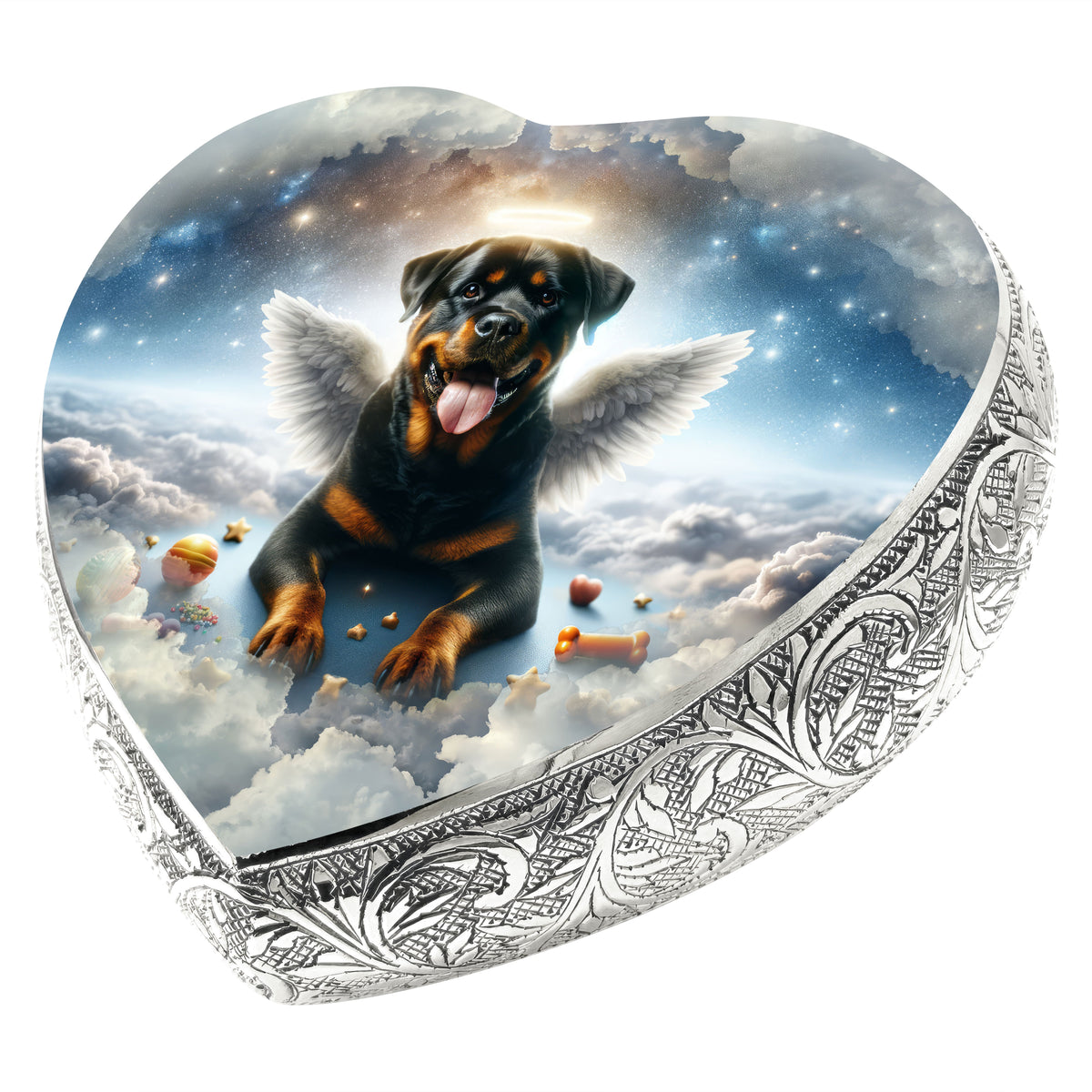 Eternal Elegance Dog Urns Rottweiler - Galaxy Glaze Dog Urn