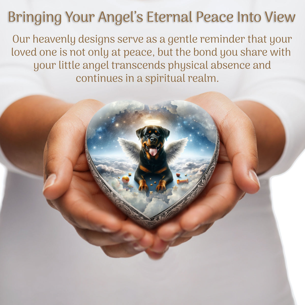 Eternal Elegance Dog Urns Rottweiler - Galaxy Glaze Dog Urn