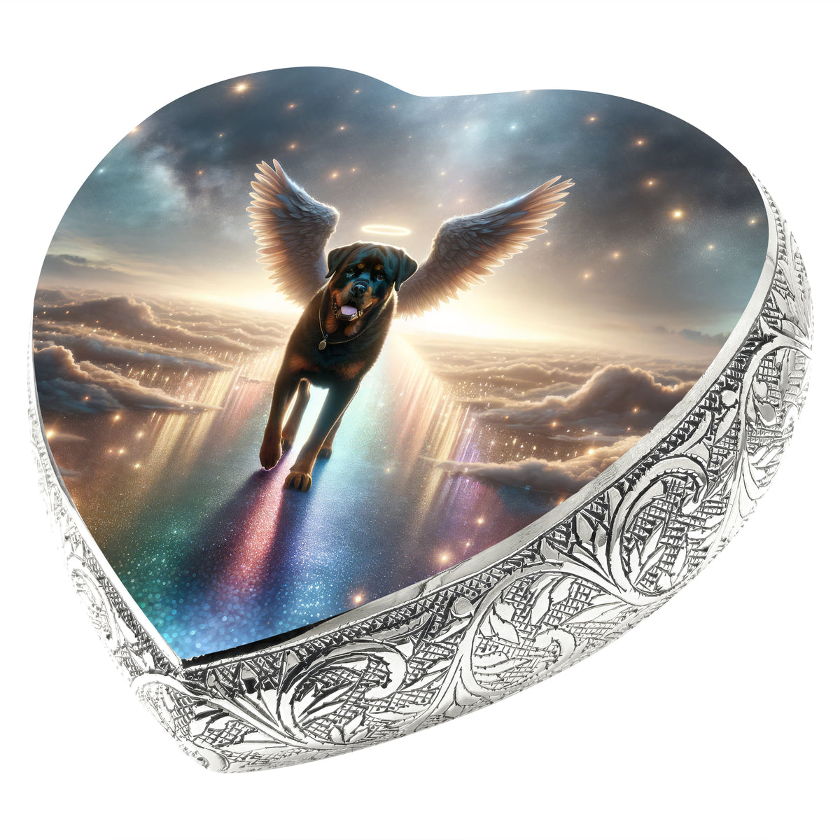 Eternal Elegance Dog Urns Rottweiler - Rainbow Arc Dog Urn