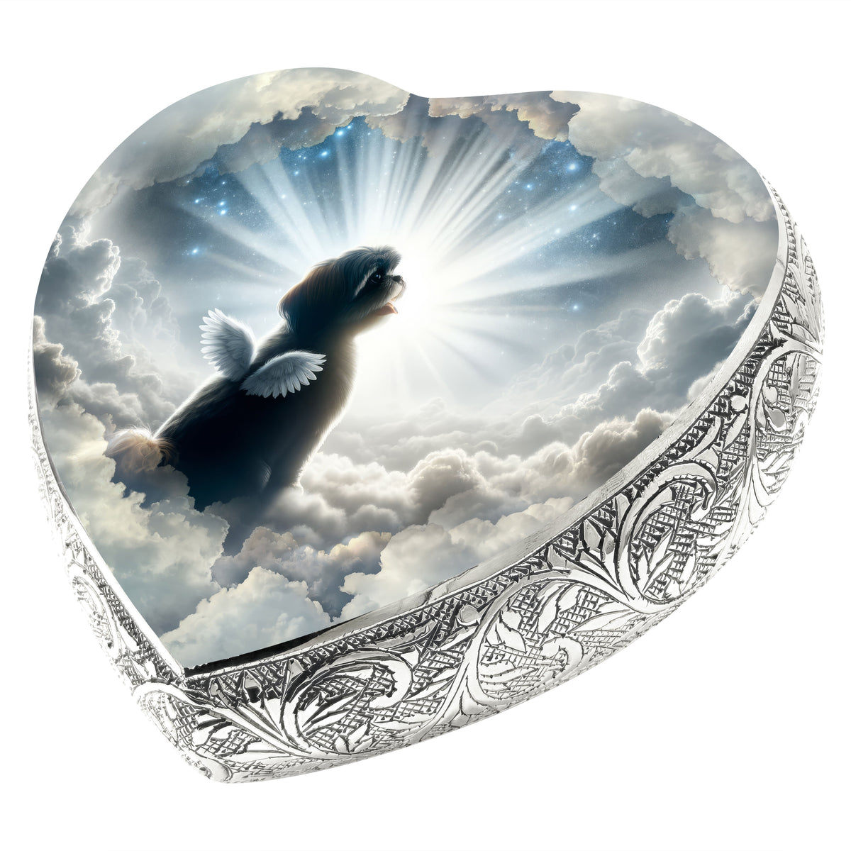 Eternal Elegance Dog Urns Shih Tzu - Divine Aura Dog Urn