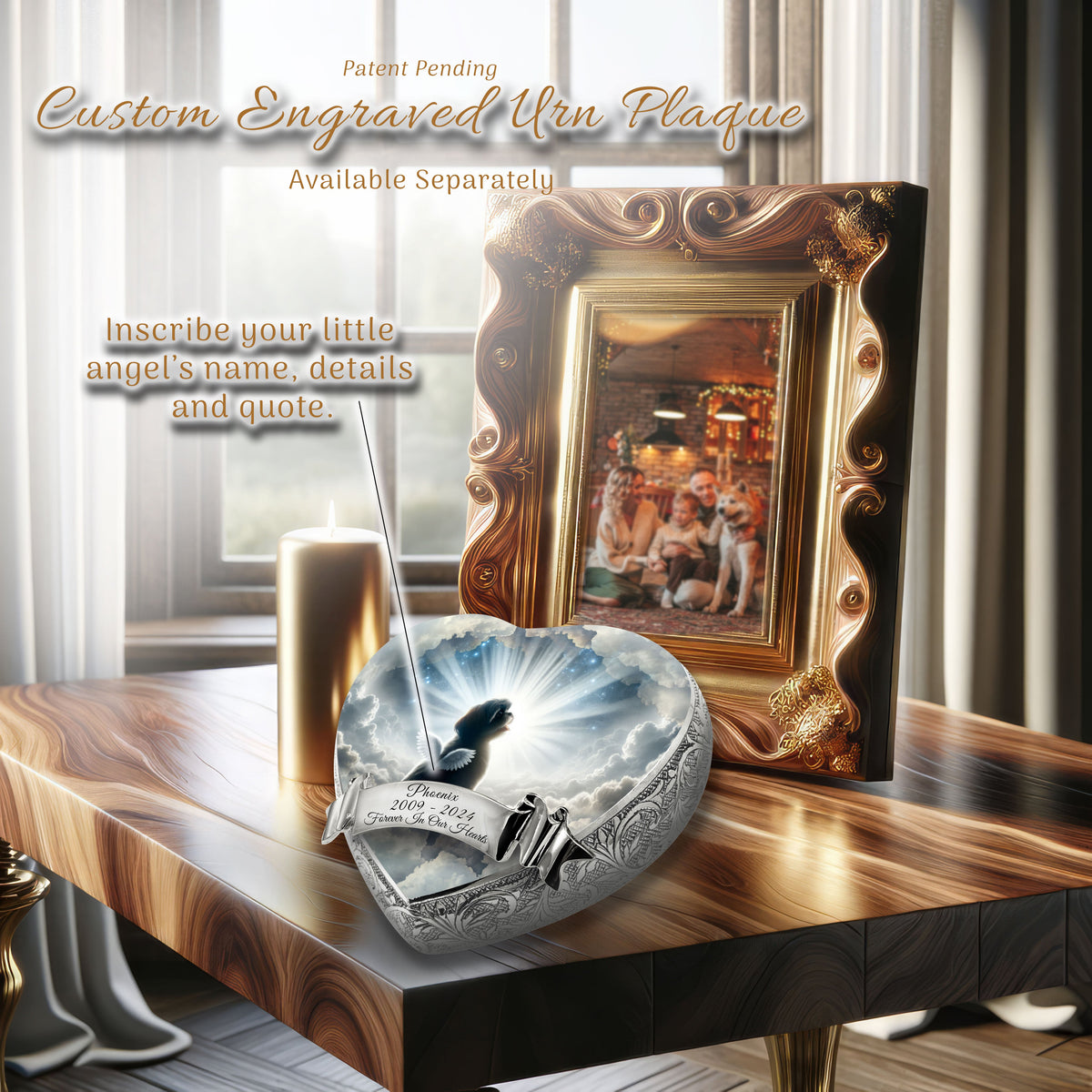 Eternal Elegance Dog Urns Shih Tzu - Divine Aura Dog Urn