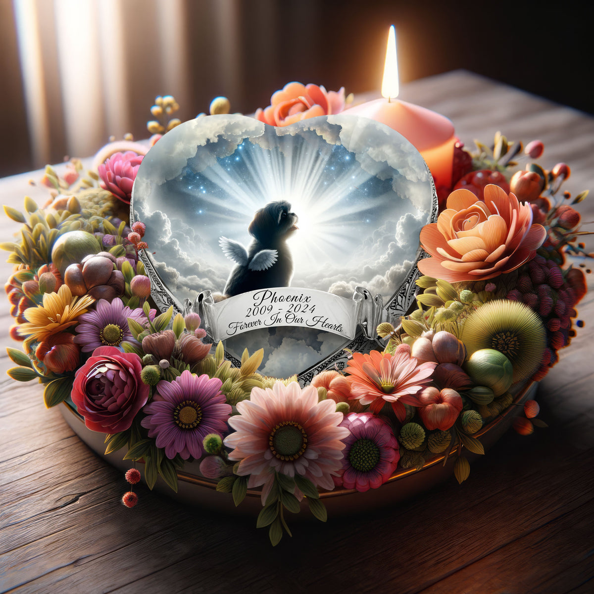 Eternal Elegance Dog Urns Shih Tzu - Divine Aura Dog Urn