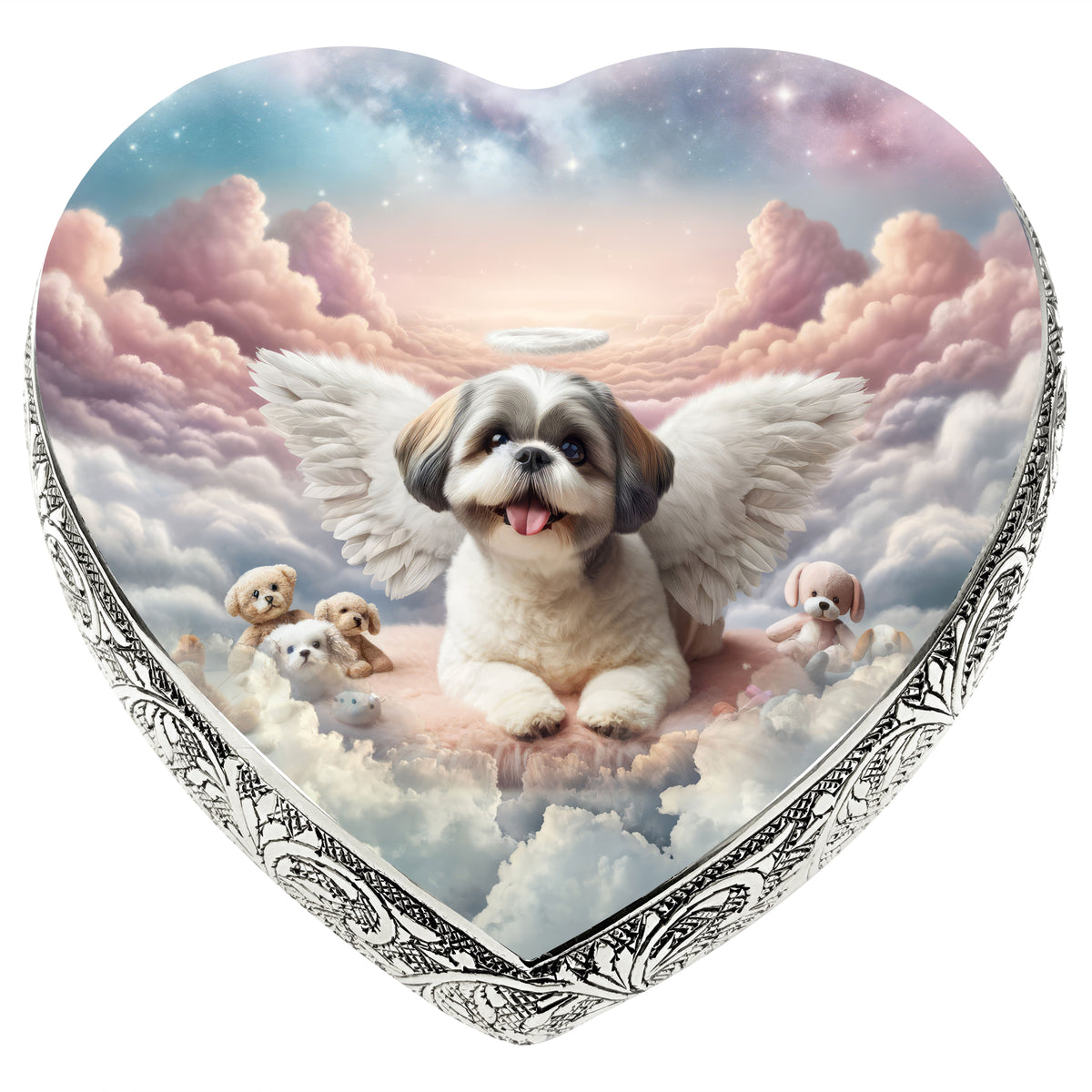 Eternal Elegance Dog Urns Shih Tzu - Paradise Beam Dog Urn