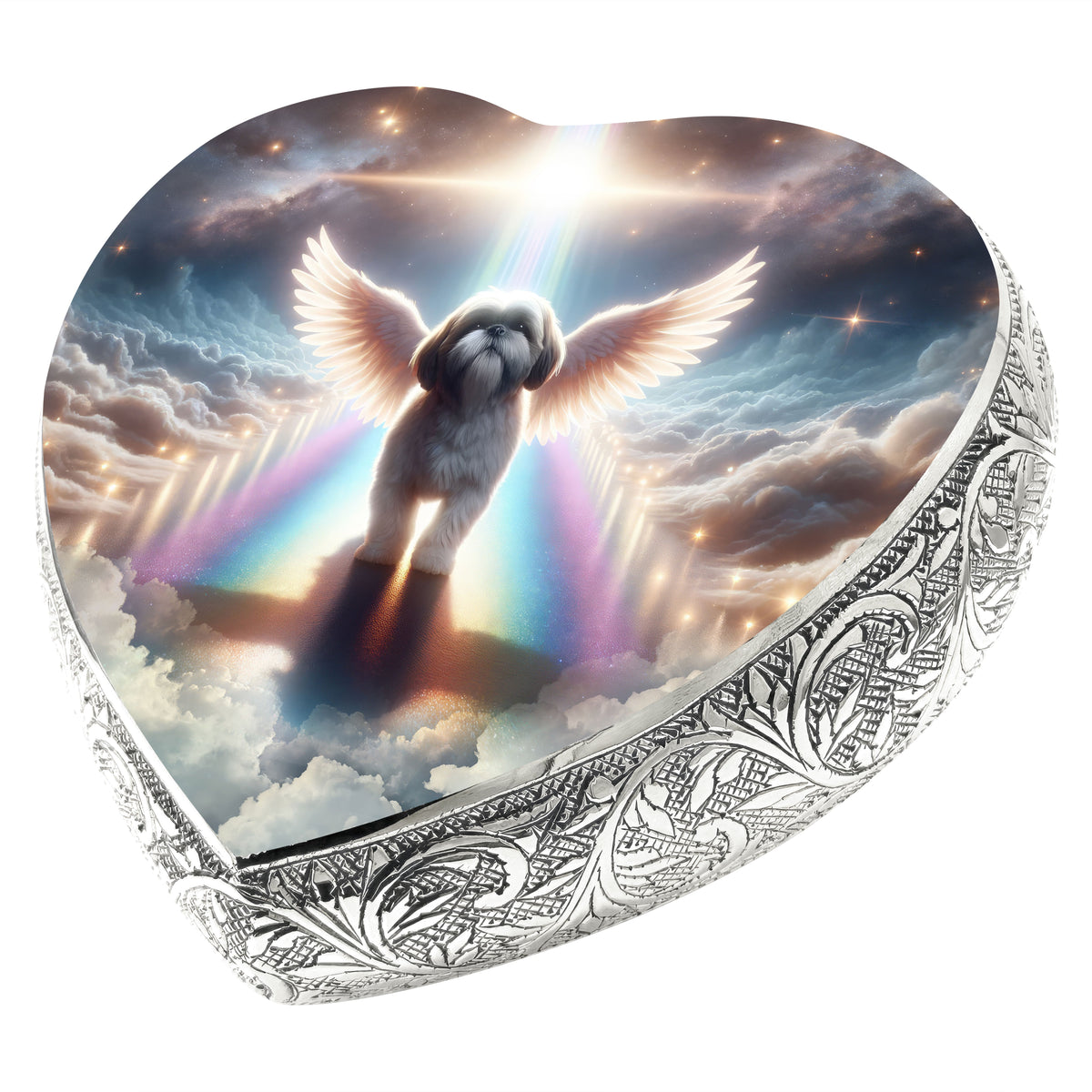 Eternal Elegance Dog Urns Shih Tzu - Rainbow Bridge Dog Urn