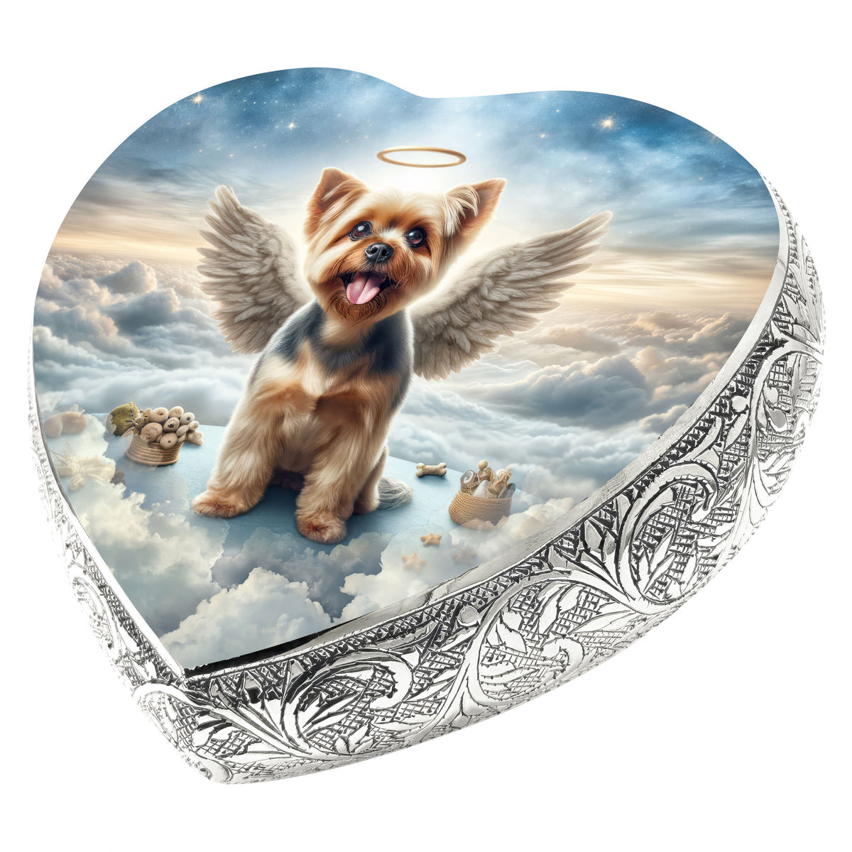 Eternal Elegance Dog Urns Yorkshire Terrier - Divine Horizon Dog Urn