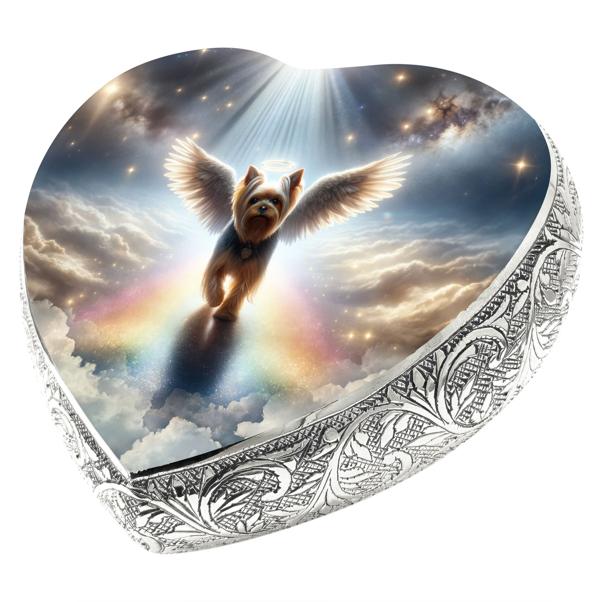 Eternal Elegance Dog Urns Yorkshire Terrier - Rainbow Bridge Dog Urn