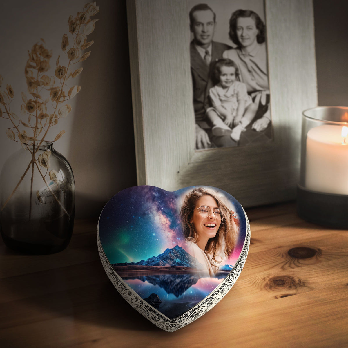 Eternal Elegance Urns for Ashes Aurora Borealis Custom Cremation Urn