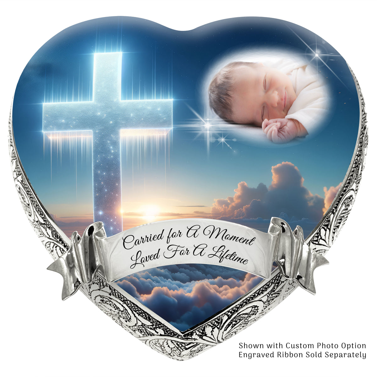 Eternal Elegance Urns for Babies Heavenly Cross Baby or Child Cremation Urn