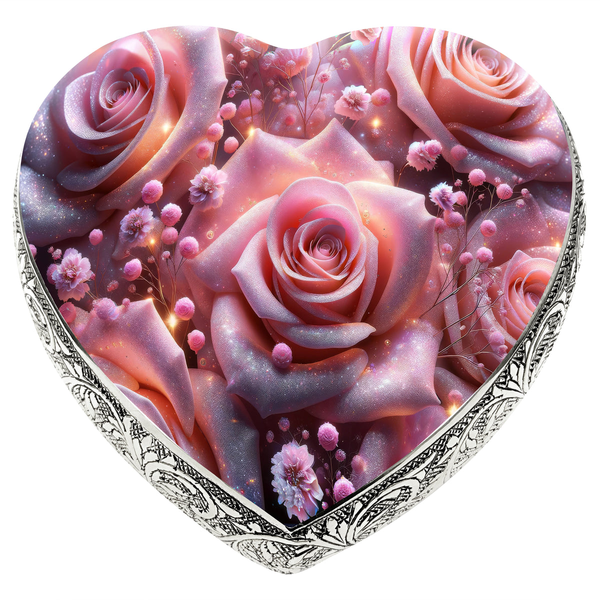 Eternal Elegance Urns for Babies Keepsake Pink Roses Baby or Child Cremation Urn