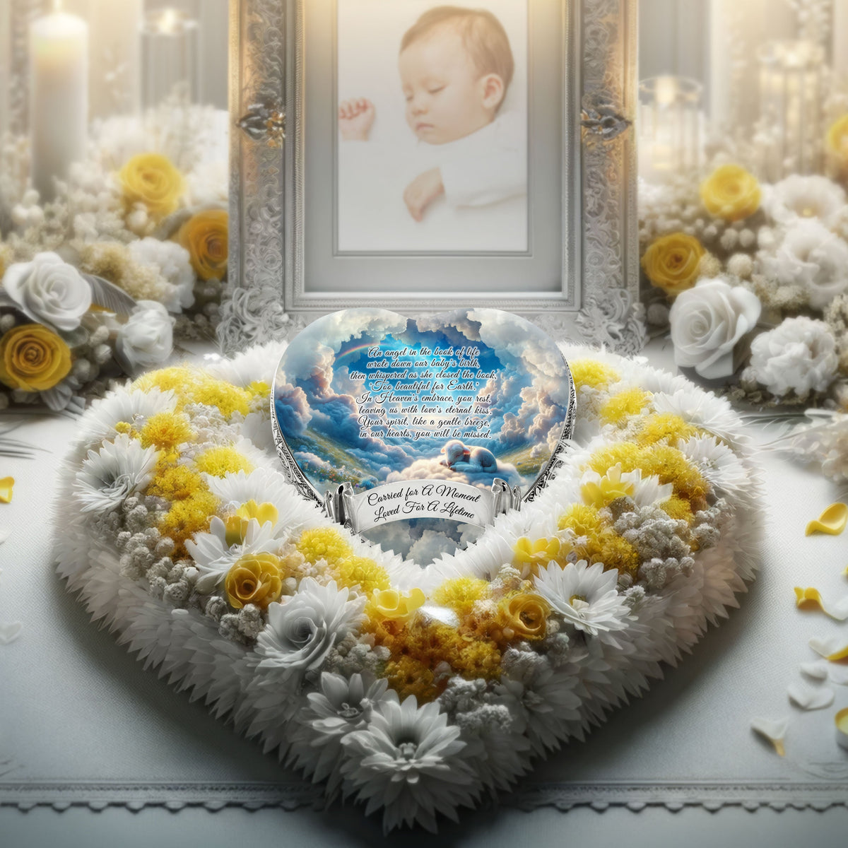 Eternal Elegance Urns for Babies Little Angel's Prayer Baby or Child Cremation Urn