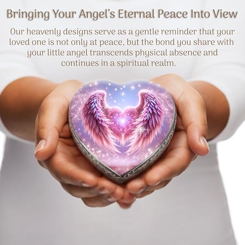 Eternal Elegance Urns for Babies Pink Angel Embrace Baby or Child Cremation Urn