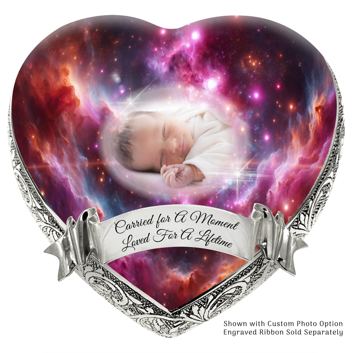 Eternal Elegance Urns for Babies Pink Galaxy Baby or Child Cremation Urn