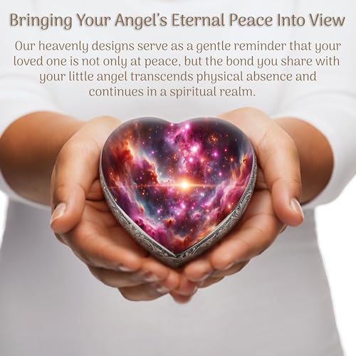 Eternal Elegance Urns for Babies Pink Galaxy Baby or Child Cremation Urn