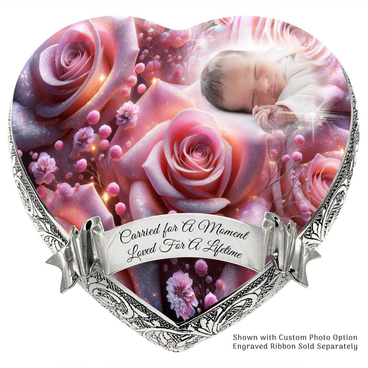 Eternal Elegance Urns for Babies Pink Roses Baby or Child Cremation Urn