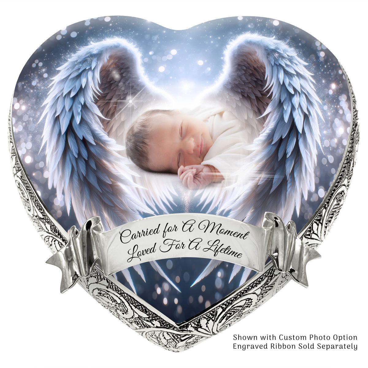 Eternal Elegance Urns for Babies White Angel Embrace Baby or Child Cremation Urn