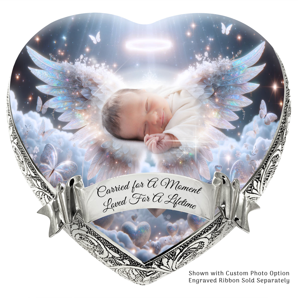 Eternal Elegance Urns for Babies White Free Angel Baby or Child Cremation Urn