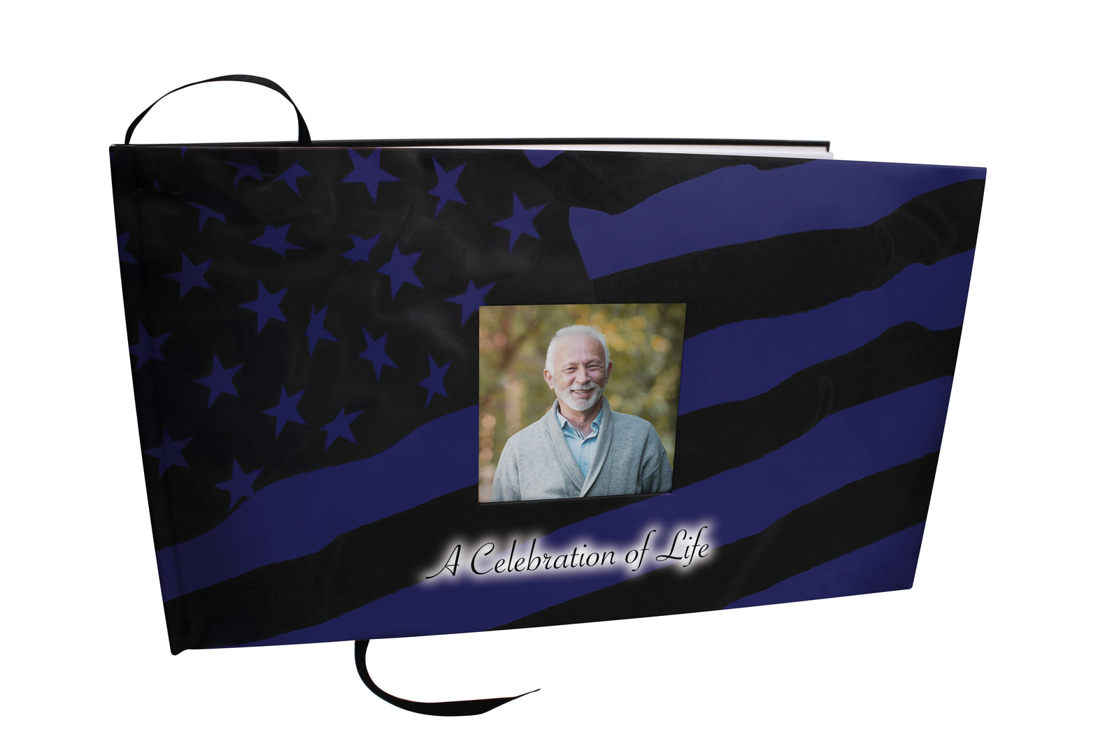 Commemorative Cremation Urns Coast Guard Matching Themed 'Celebration of Life' Guest Book for Funeral or Memorial Service