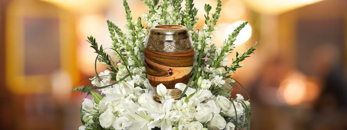 Commemorative Cremation Urns Highway to Heaven Motorcycle Cremation Urn