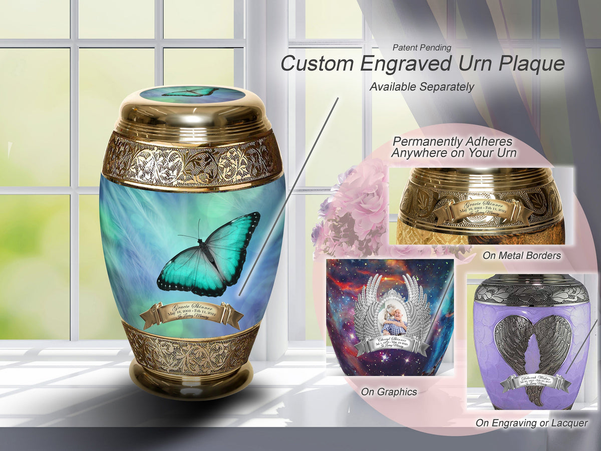 Commemorative Cremation Urns Home &amp; Garden Bokeh Butterfly Cremation Urns