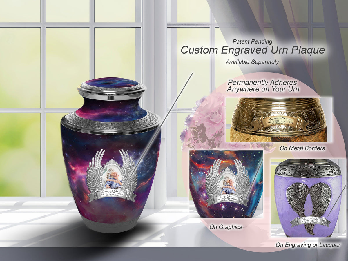 Commemorative Cremation Urns Home &amp; Garden Interstellar Nebula Cremation Urns