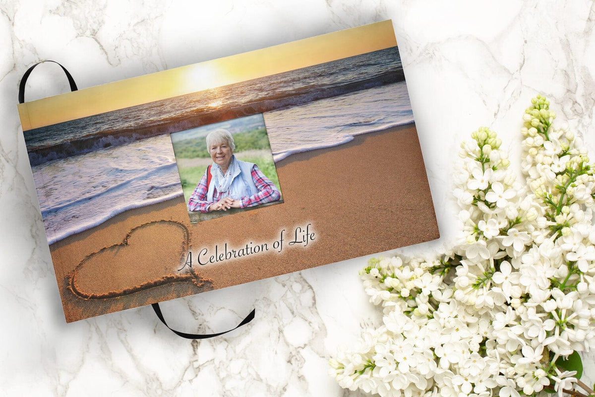 Commemorative Cremation Urns Home &amp; Garden Matching Funeral Guestbook Endless Summer Cremation Urn