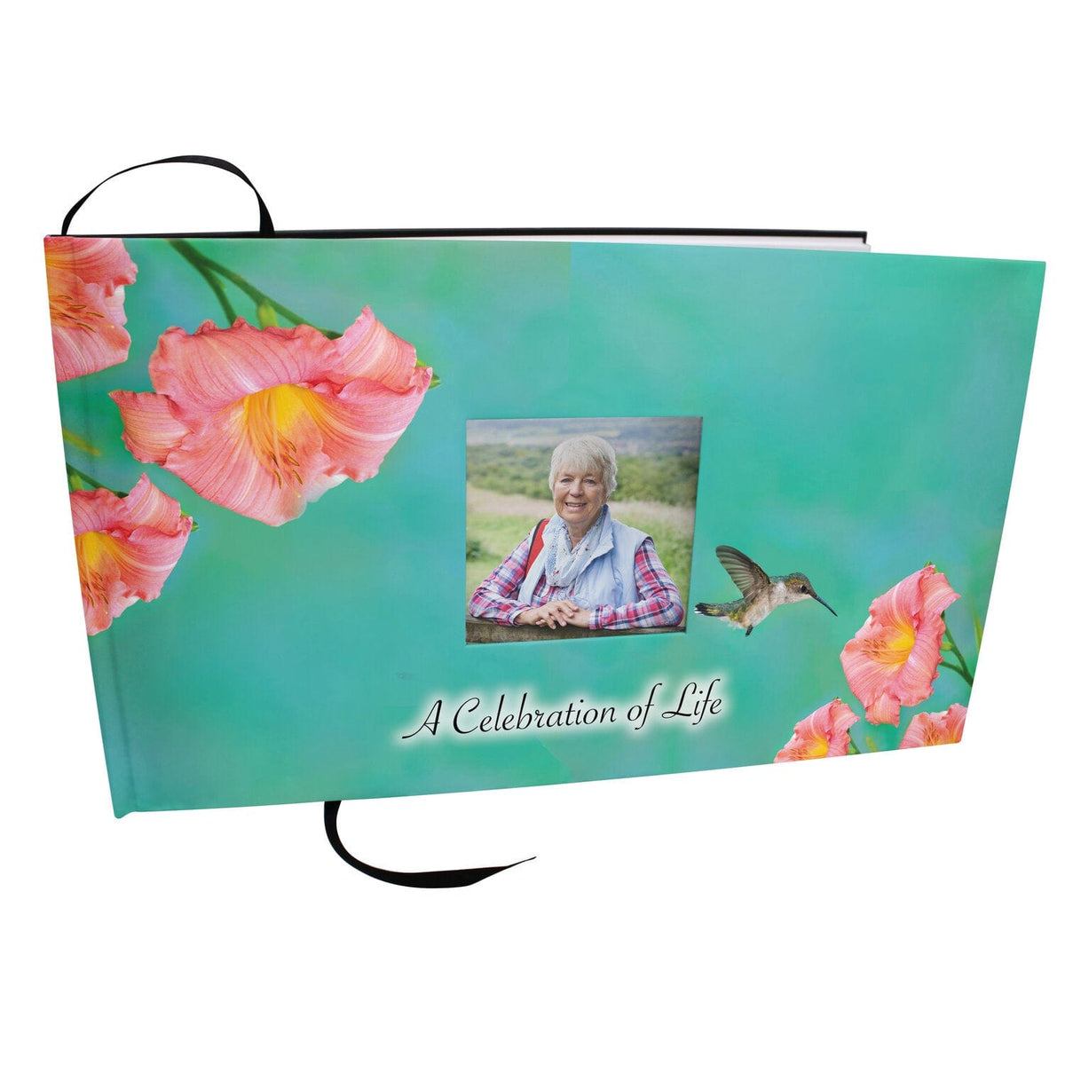 Commemorative Cremation Urns Hummingbird Matching Themed &#39;Celebration of Life&#39; Guest Book for Funeral or Memorial Service