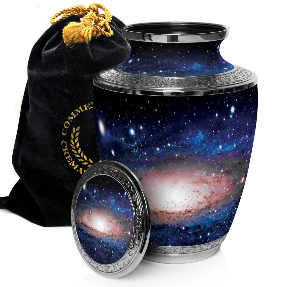 Commemorative Cremation Urns Large Cosmic Milky Way Cremation Urn